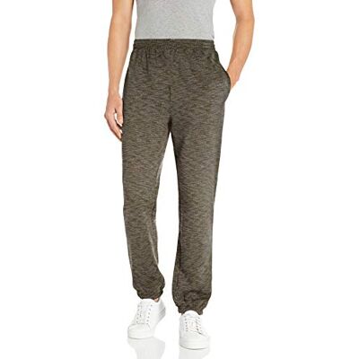 Amazon Essentials Men's Closed Bottom Fleece Joggers (Available in Big & Tall), Olive Space Dye, XXL Amazon Essentials Men's Closed Bottom Fleece Joggers (Available in Big & Tall), Olive Space Dye, XXL