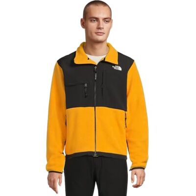 The North Face Men's Retro Denali Fleece Jacket, Summit Gold/Tnf Black, XXL The North Face Men's Retro Denali Fleece Jacket, Summit Gold/Tnf Black, XXL