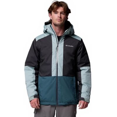 Columbia Men's Point Park 2 Insulated Jacket, Winter Jacket, Everblue, Shark, Crushed Blue, S Columbia Men's Point Park 2 Insulated Jacket, Winter Jacket, Everblue, Shark, Crushed Blue, S