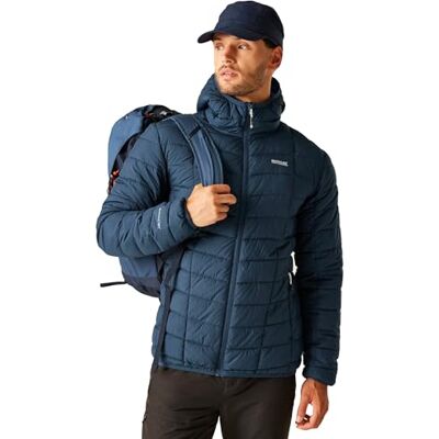 Regatta Mens Asper Puffer Jacket Water Repellent Insulated Padded Winter Coat Regatta Mens Asper Puffer Jacket Water Repellent Insulated Padded Winter Coat