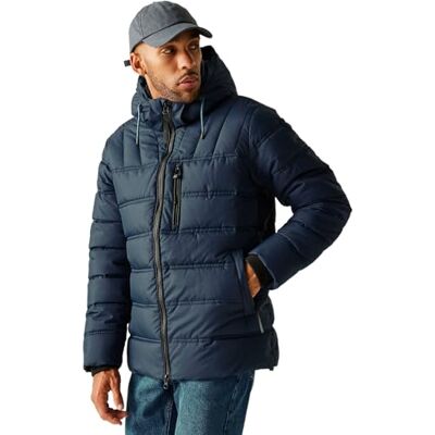 Regatta Mens Leeshaw Padded Jacket Insulated Water Repellent Winter Coat Regatta Mens Leeshaw Padded Jacket Insulated Water Repellent Winter Coat