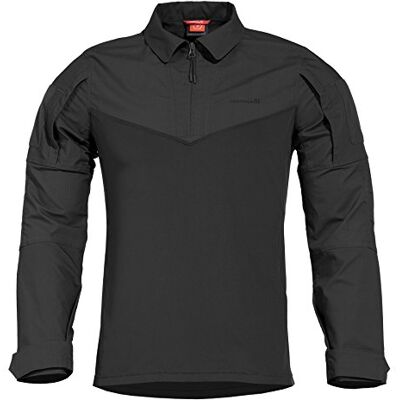 Pentagon Men's Ranger Shirt, Size Large, Colour Black Regular Fit Casual Shirt, Black (Black 01), Large (Manufacturer Size:Large) Pentagon Men's Ranger Shirt, Size Large, Colour Black Regular Fit Casual Shirt, Black (Black 01), Large (Manufacturer Size:Large)