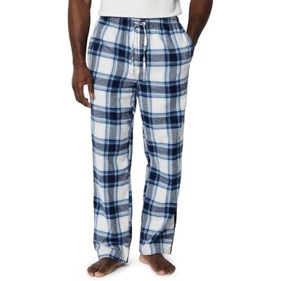 Amazon Essentials Men's Breathable Flannel Pyjama Trousers (Available in Big & Tall), Grey White Plaid, XS Amazon Essentials Men's Breathable Flannel Pyjama Trousers (Available in Big & Tall), Grey White Plaid, XS