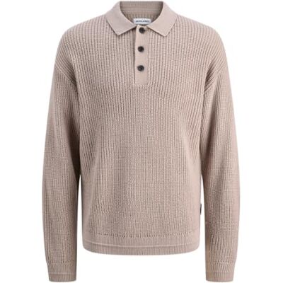 JACK & JONES Jjkaito Knit Polo Bf, Atmosphere, XL JACK & JONES Jjkaito Knit Polo Bf, Atmosphere, XL