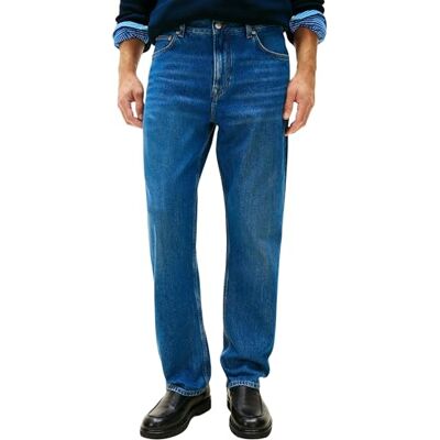 Tommy Hilfiger Men Relaxed River RGD Dash Blue MW0MW41897 Other Jeans, Denim, 32W / 30L Tommy Hilfiger Men Relaxed River RGD Dash Blue MW0MW41897 Other Jeans, Denim, 32W / 30L