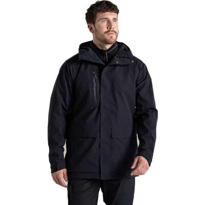 Craghoppers Men's Expert Kiwi Pro Stretch Long Jacket Rain Coat (pack of 1) Craghoppers Men's Expert Kiwi Pro Stretch Long Jacket Rain Coat (pack of 1)