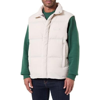 Armani Exchange Men's Cross Gender, Zip Closure Logo Patch Down Waistcoat, Wind Chime, M Armani Exchange Men's Cross Gender, Zip Closure Logo Patch Down Waistcoat, Wind Chime, M
