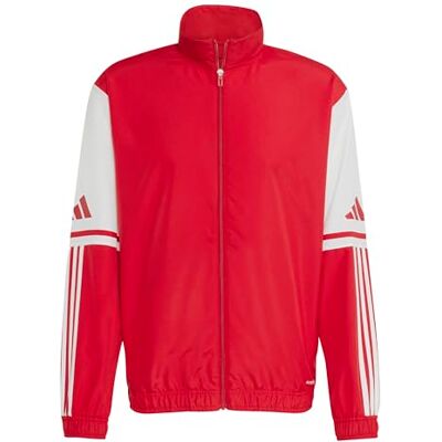 adidas Men's Squadra25 Presentation Sweatshirt, team power red 2/white, XXL Tall adidas Men's Squadra25 Presentation Sweatshirt, team power red 2/white, XXL Tall
