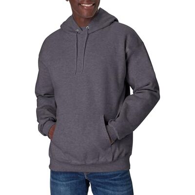 Hanes Men's Pullover Ultimate Heavyweight Fleece Hoodie Sweatshirt Gray XXXL Hanes Men's Pullover Ultimate Heavyweight Fleece Hoodie Sweatshirt Gray XXXL