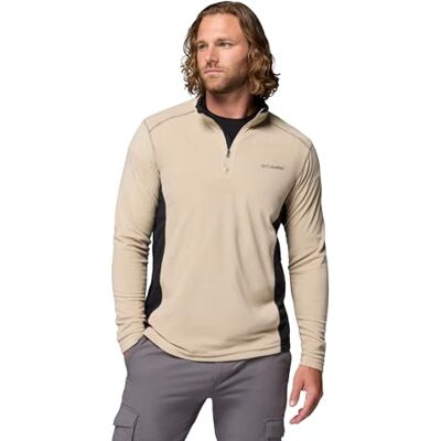 Columbia Klamath Range II Half Zip Men's Fleece Pull Over, L Columbia Klamath Range II Half Zip Men's Fleece Pull Over, L