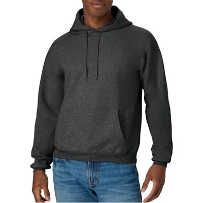 Hanes Men's EcoSmart Hoodie, Midweight Fleece, Pullover Hooded Sweatshirt, Charcoal Heather, 4XL Hanes Men's EcoSmart Hoodie, Midweight Fleece, Pullover Hooded Sweatshirt, Charcoal Heather, 4XL