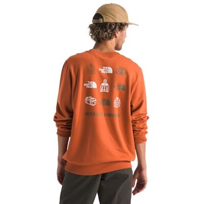 The North Face Men's Nature Relaxed Crew Sweatshirt, Tnf Black, M The North Face Men's Nature Relaxed Crew Sweatshirt, Tnf Black, M