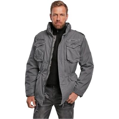 Brandit M65 Giant Jacket, Color: charc grey, Size: 4XL Brandit M65 Giant Jacket, Color: charc grey, Size: 4XL