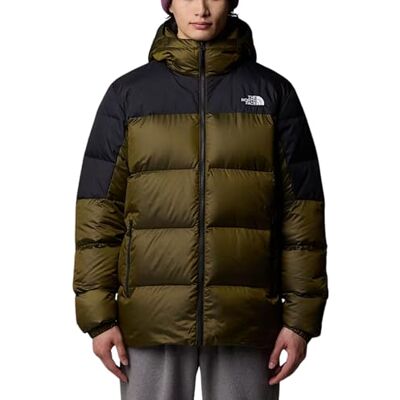 The North Face Men's Diablo Down Hoodie Jacket, Moss Green Black Heathe, M The North Face Men's Diablo Down Hoodie Jacket, Moss Green Black Heathe, M