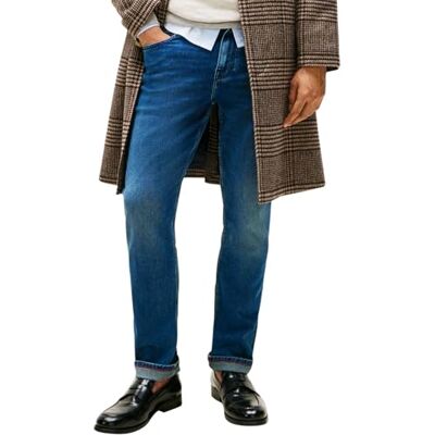 Tommy Hilfiger Men's Denton Oliver Straight Fit Jeans, Blue (Oliver Blue), 34W/38L Tommy Hilfiger Men's Denton Oliver Straight Fit Jeans, Blue (Oliver Blue), 34W/38L