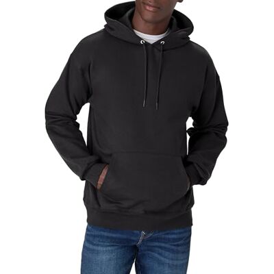Hanes Men's Pullover Ultimate Heavyweight Fleece Hoodie Sweatshirt Black Medium Hanes Men's Pullover Ultimate Heavyweight Fleece Hoodie Sweatshirt Black Medium