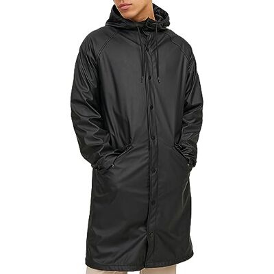 JACK & JONES Men's Jjeurban Rain Coat Noos Rain Jacket JACK & JONES Men's Jjeurban Rain Coat Noos Rain Jacket