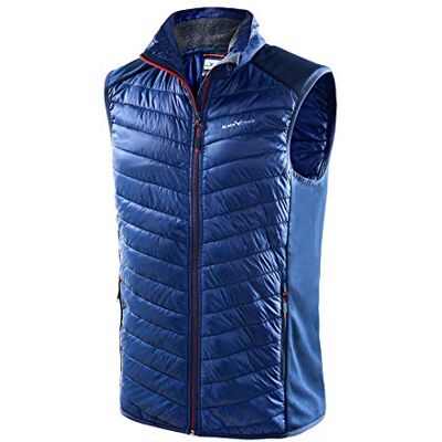 Black Crevice Men's Sleeveless Gilet, Blue, Size M Black Crevice Men's Sleeveless Gilet, Blue, Size M