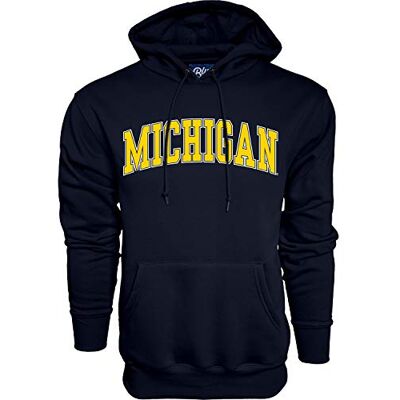 Blue 84 Men's Team Color Arching Hoodie, XXL Blue 84 Men's Team Color Arching Hoodie, XXL