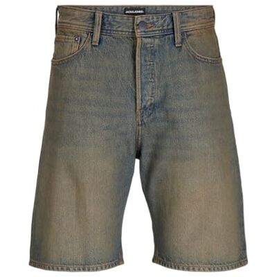 JACK & JONES Male Denim Shorts Baggy Fit Denim Shorts, Blue Denim, S JACK & JONES Male Denim Shorts Baggy Fit Denim Shorts, Blue Denim, S