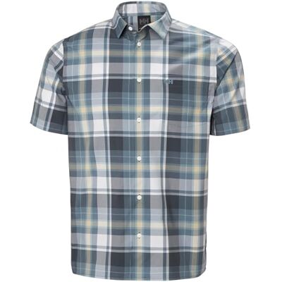Helly Hansen Mens Fjord Qd Ss Shirt 2.0, Navy, XL Helly Hansen Mens Fjord Qd Ss Shirt 2.0, Navy, XL