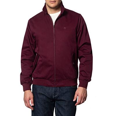 Merc of London Men's Harrington Jacket Red X-Small Merc of London Men's Harrington Jacket Red X-Small