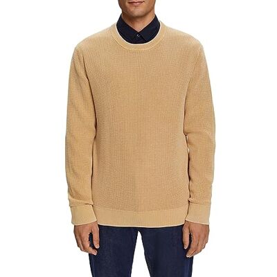 ESPRIT Men's Jumper, 270/Beige, M ESPRIT Men's Jumper, 270/Beige, M