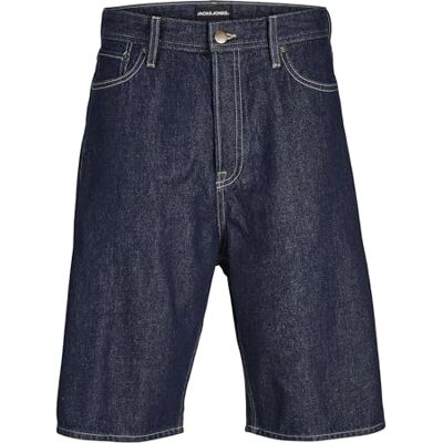 JACK & JONES Men's Jjiron Jjoriginal Shorts SBD 492 Sn, Blue Denim, L JACK & JONES Men's Jjiron Jjoriginal Shorts SBD 492 Sn, Blue Denim, L