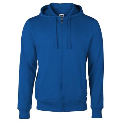 OWN Men's Hoodie with Zip, Royal, XXL OWN Men's Hoodie with Zip, Royal, XXL