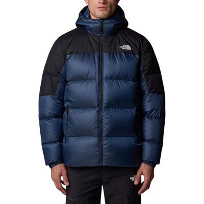 The North Face Men's Diablo Down 2.0 Hooded Jacket, Estate Blue Black Heath, XXL The North Face Men's Diablo Down 2.0 Hooded Jacket, Estate Blue Black Heath, XXL