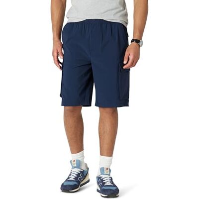 Amazon Essentials Men's Loose-Fit 11" (28cm) Long Cargo Shorts Amazon Essentials Men's Loose-Fit 11" (28cm) Long Cargo Shorts