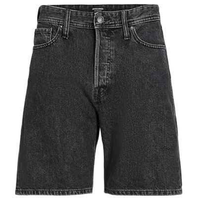 JACK & JONES JJITONY Jjoriginal Shorts SQ 737, Black Denim, S JACK & JONES JJITONY Jjoriginal Shorts SQ 737, Black Denim, S