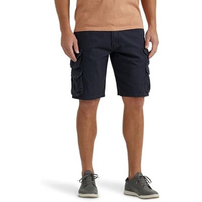 Wrangler Authentics Men's Premium Twill Cargo Short, Dark Navy, 44 Wrangler Authentics Men's Premium Twill Cargo Short, Dark Navy, 44
