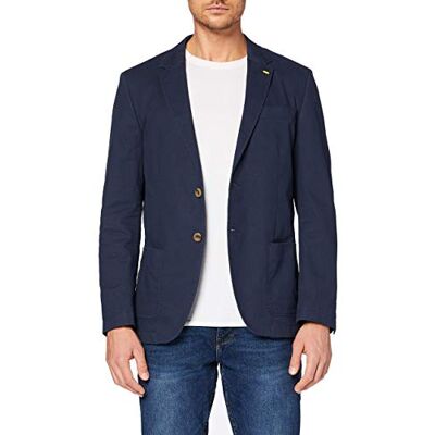 camel active Men's Sacco Blazer, Blue (Dark Blue 46), (Herstellergröße:58) camel active Men's Sacco Blazer, Blue (Dark Blue 46), (Herstellergröße:58)