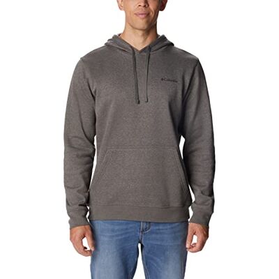 Columbia Men's Trek Hoodie, Charcoal Heather/CSC Sleeve Logo, M Columbia Men's Trek Hoodie, Charcoal Heather/CSC Sleeve Logo, M