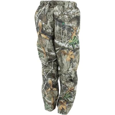 FROGG TOGGS Men's Classic Pro Action Waterproof Breathable Rain Pant, Realtree Edge, XXL FROGG TOGGS Men's Classic Pro Action Waterproof Breathable Rain Pant, Realtree Edge, XXL