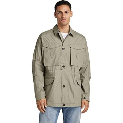 G-STAR Men's Field Jacket, Green (shamrock D21882-A790-2199), XXL G-STAR Men's Field Jacket, Green (shamrock D21882-A790-2199), XXL