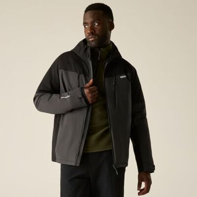 Regatta Mens Highton Stretch Padded Jacket Waterproof Insulated Walking Coat Regatta Mens Highton Stretch Padded Jacket Waterproof Insulated Walking Coat