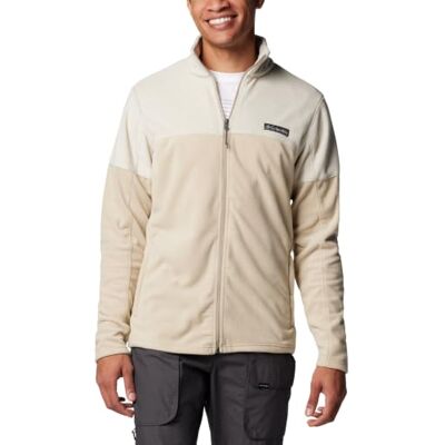Columbia Men's Basin Trail 3 Full Zip, Full Zip Fleece Jacket, Ancient Fossil/Dark Stone, X-Large Columbia Men's Basin Trail 3 Full Zip, Full Zip Fleece Jacket, Ancient Fossil/Dark Stone, X-Large