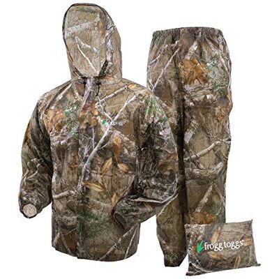 FROGG TOGGS Men's Classic All-purpose Waterproof Breathable Rain Suit Short Length Rainwear (pack of 1) FROGG TOGGS Men's Classic All-purpose Waterproof Breathable Rain Suit Short Length Rainwear (pack of 1)