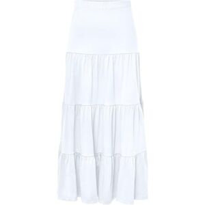 ONLY Women's Onlmay Life Maxi Skirt JRS, Bright White, L ONLY Women's Onlmay Life Maxi Skirt JRS, Bright White, L
