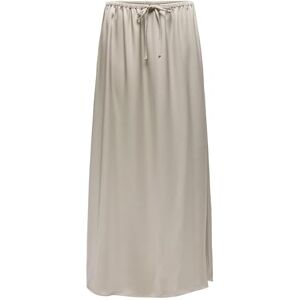 ONLY Women's Onlnema Mw Satin Maxi Skirt WVN, Silver Lining, M ONLY Women's Onlnema Mw Satin Maxi Skirt WVN, Silver Lining, M