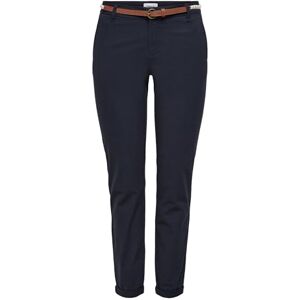 ONLY Onlbiana Women's Cotton Belt Chino CC PNT Chino Trousers, Night Sky, 42W x 32L ONLY Onlbiana Women's Cotton Belt Chino CC PNT Chino Trousers, Night Sky, 42W x 32L