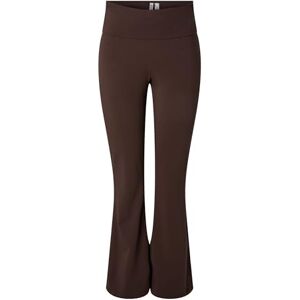PIECES Women's Pcgeorgina Mw Flared Legging JRS D2D Pcgeorgina Mw Flared Legging JRS D2d, Hot Fudge, S PIECES Women's Pcgeorgina Mw Flared Legging JRS D2D Pcgeorgina Mw Flared Legging JRS D2d, Hot Fudge, S