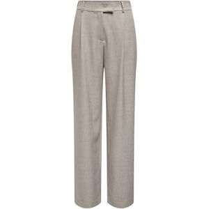ONLY Women's Onllinda Hw STR Mel Pants CC TLR Trousers, Fungi/Detail: Melange, S / 32L ONLY Women's Onllinda Hw STR Mel Pants CC TLR Trousers, Fungi/Detail: Melange, S / 32L