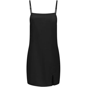 ONLY Onlcaro-Jakiri Linen Blend Dress WVN, Black, 3XL ONLY Onlcaro-Jakiri Linen Blend Dress WVN, Black, 3XL