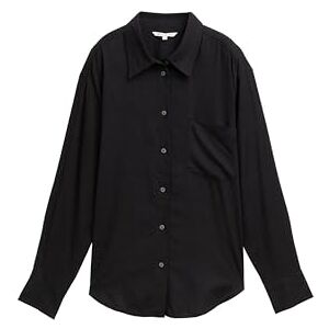 Tom Tailor Denim Women's 1046631 Blouse, 14482-Deep Black, S Tom Tailor Denim Women's 1046631 Blouse, 14482-Deep Black, S