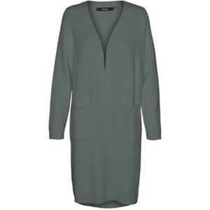 VERO MODA Women's Vmsaba LS Pocket Coatigan Ga Noos Cardigan, Balsam Green, XS VERO MODA Women's Vmsaba LS Pocket Coatigan Ga Noos Cardigan, Balsam Green, XS