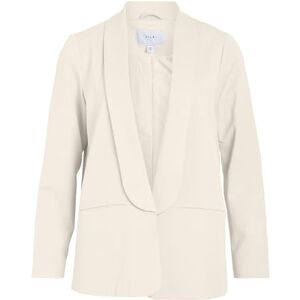 Vila Vivarone Noos Women's Blazer, Egret, 14 Vila Vivarone Noos Women's Blazer, Egret, 14