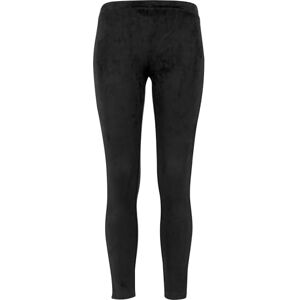 Urban Classics Women's Imitation Suede Leggings, Black (Black 7), 26W x 31L Urban Classics Women's Imitation Suede Leggings, Black (Black 7), 26W x 31L